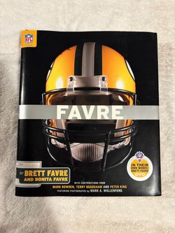 Brett Favre Hardcover Book With NFL Films DVD – Green Bay Packers 2004