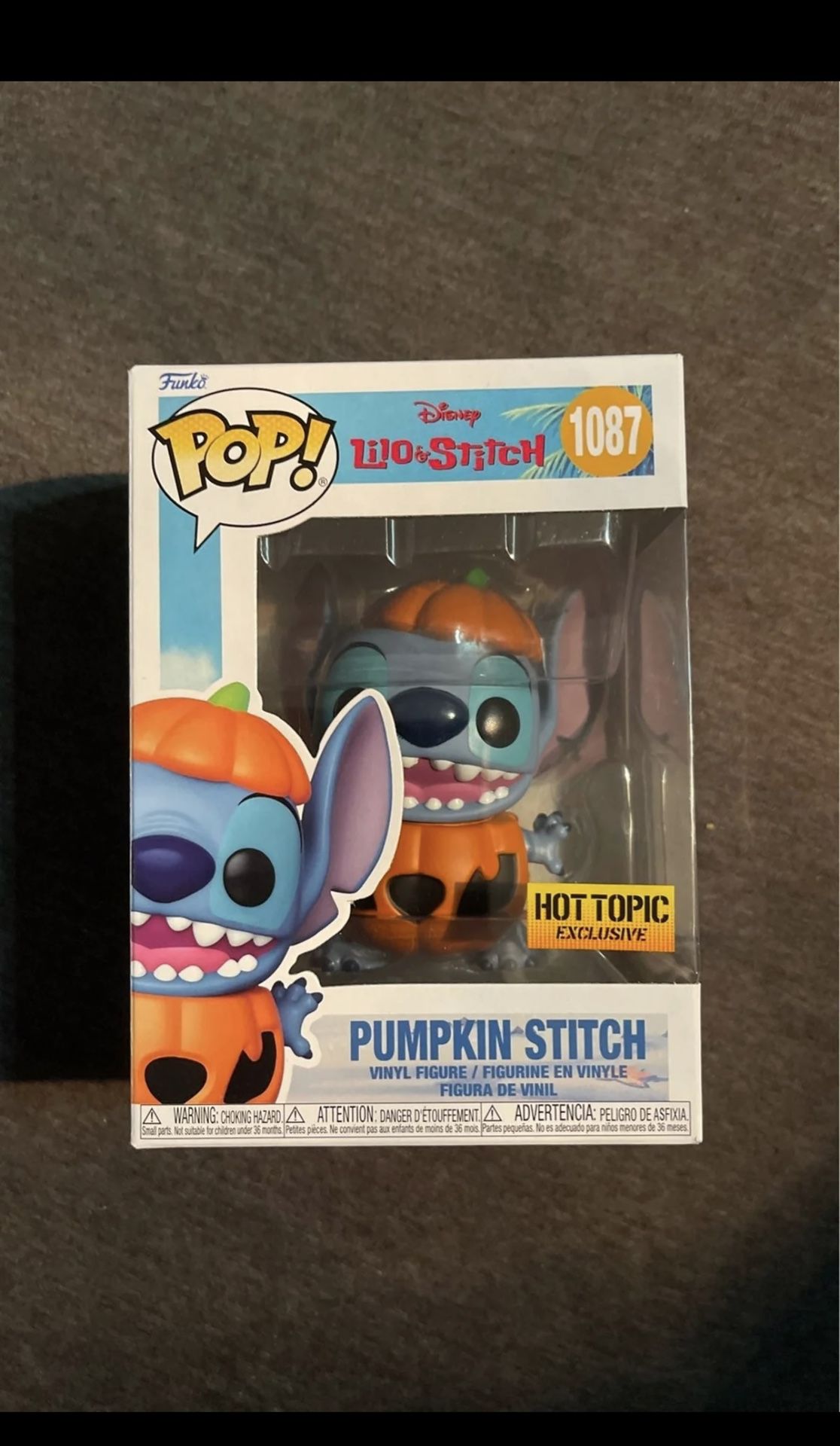 Pumpkin Stitch Funko Pop