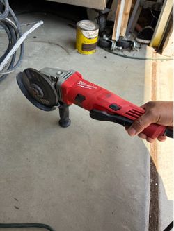 Milwaukee 11 amp heavy duty grinder corded paddle switch