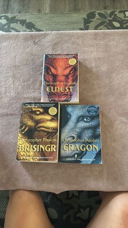 First 3 books in the Inheritance Cycle