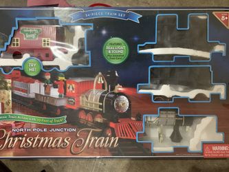 North pole junction christmas train cheap 34 piece