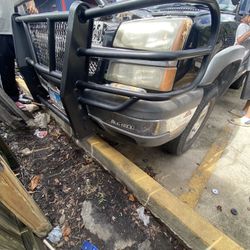 Cat Eye Chevy Front Bumper And Push Guard