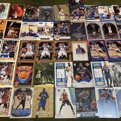 Lot of 66 New York Knicks Basketball Cards-Stars-Rookies-Inserts Past & Present 