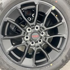 20” Toyota Tundra TRD Brand New Wheels And Tires