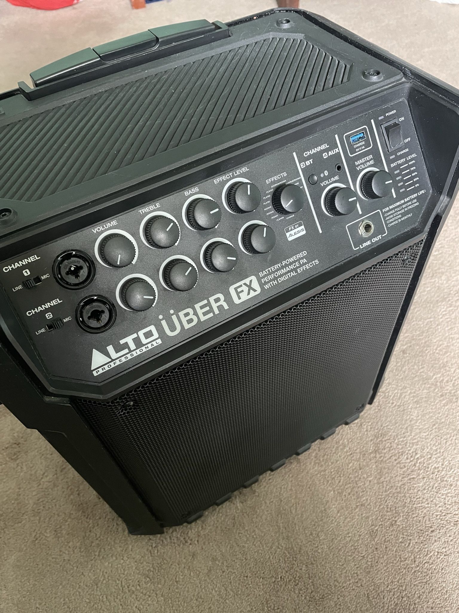 Alto Uber FX Portable PA System