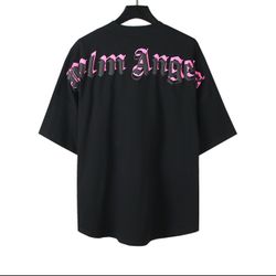 Palm Angels Black Oversized T-Shirt