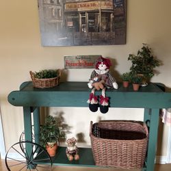 Country Home Decor- Bakers Cart