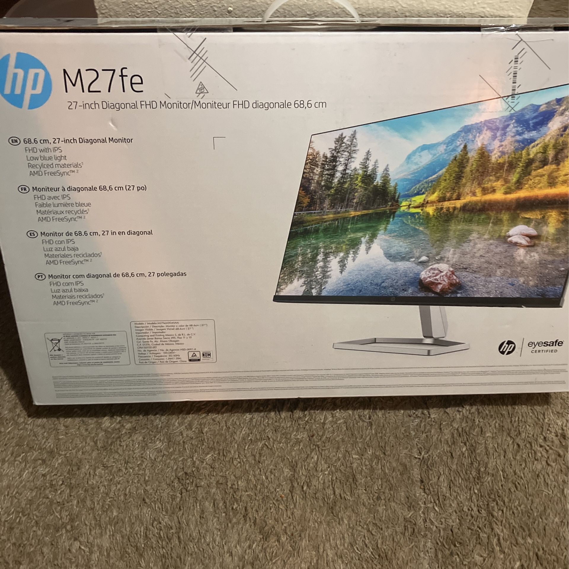 Hp Computer Screen M27fe
