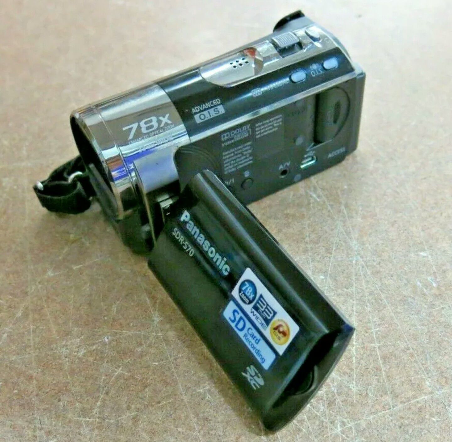 Panasonic digital camcorder with super great zoom