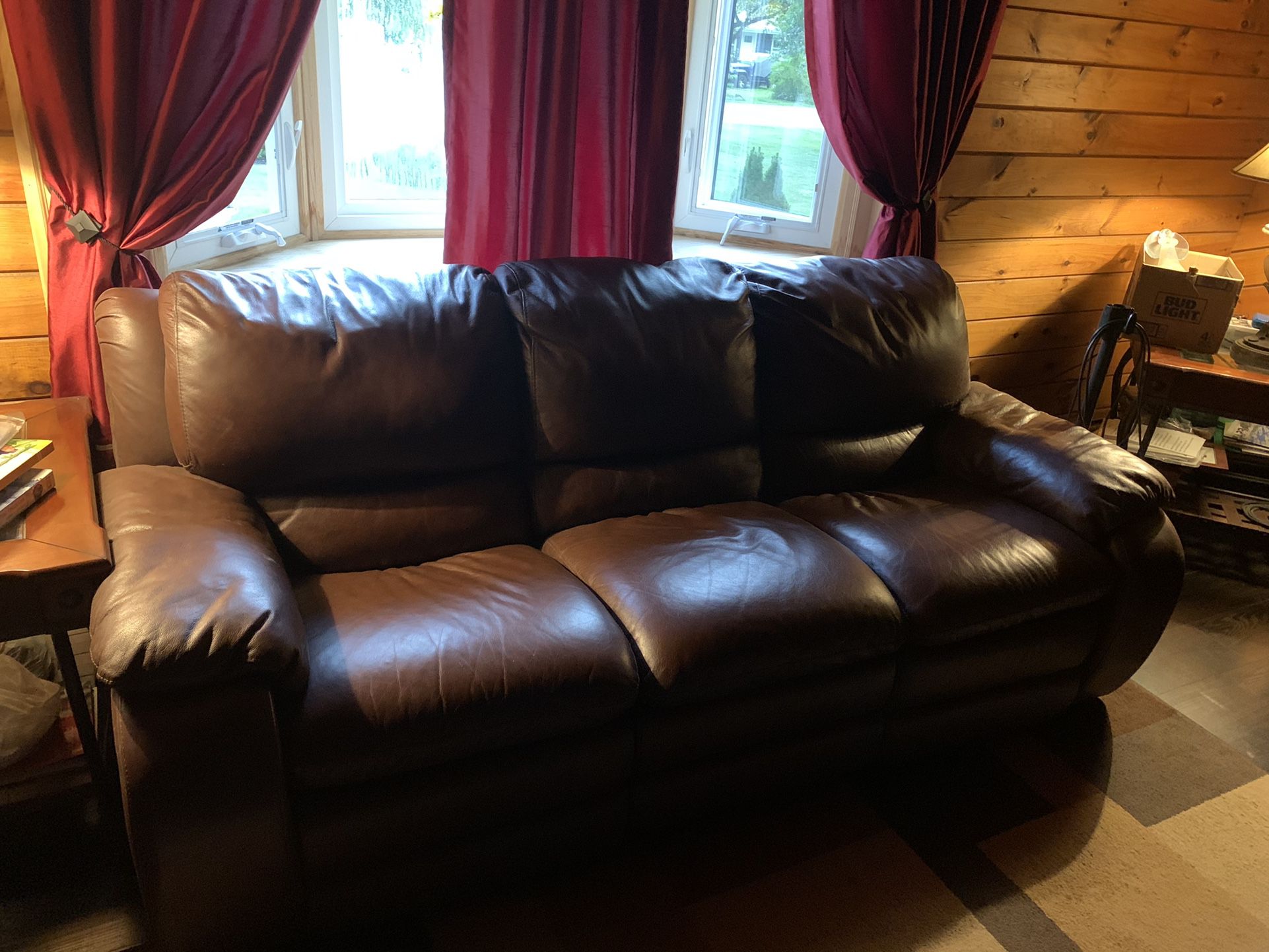 Leather Living room Set For Sale