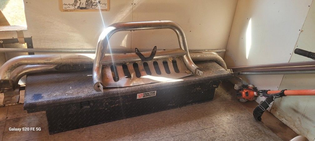 Tool Box Sold. Grill And Rails Available 
