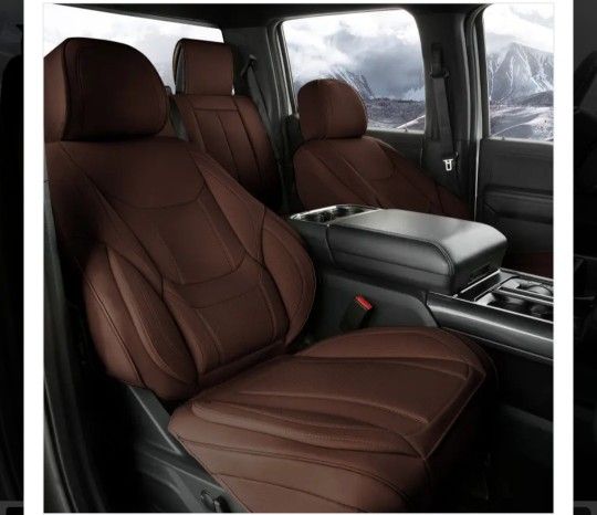 Ram 1500 Full Leather Seat Covers for 2019-2025