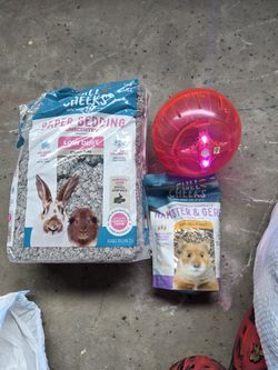 Hamster Ball Hamster Food Paper Bedding