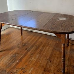 Solid Wood Dining Room Table 