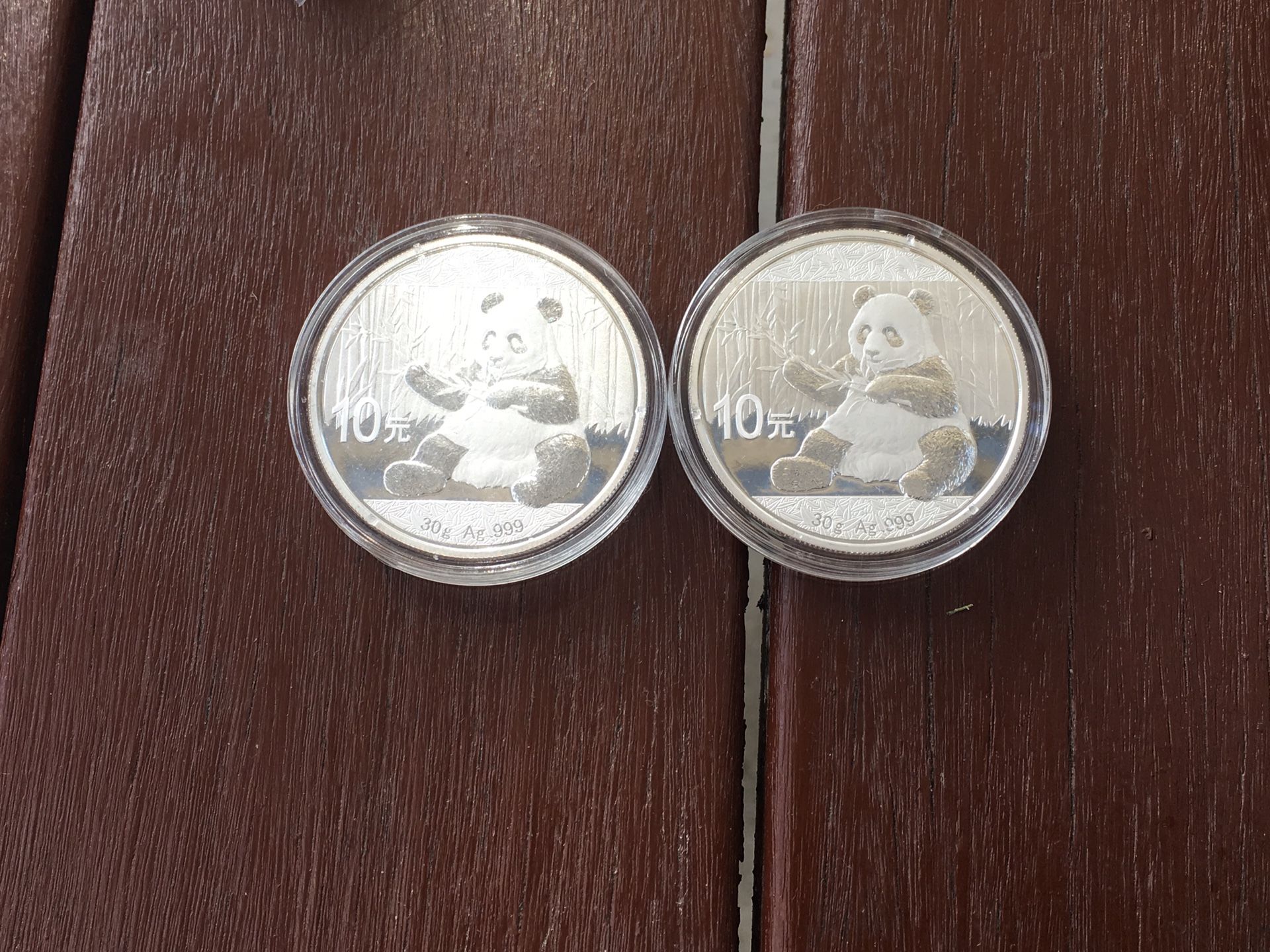 2017 Silver 30g Pandas