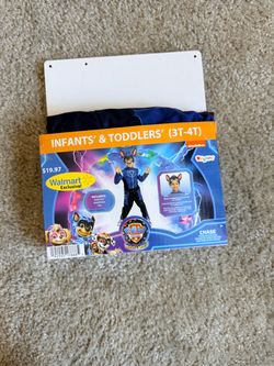 PAW Patrol Chase halloween Costume 3T-4T