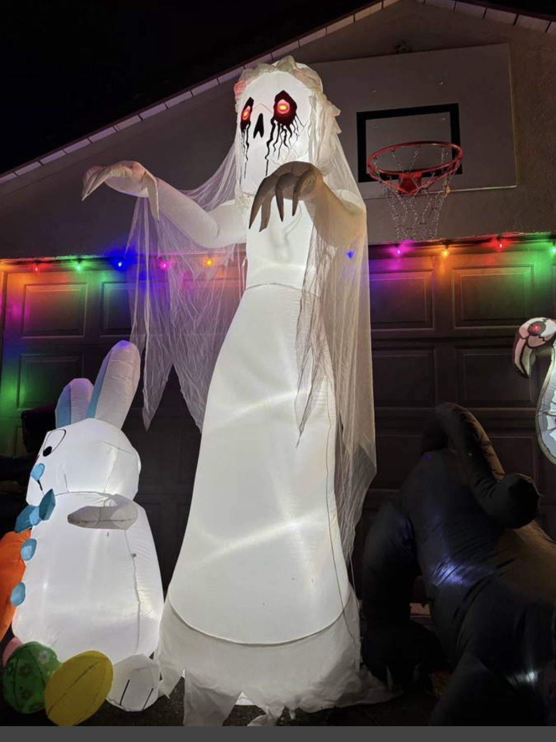 Holidayana 9 ft Halloween Inflatable Ghost Bride