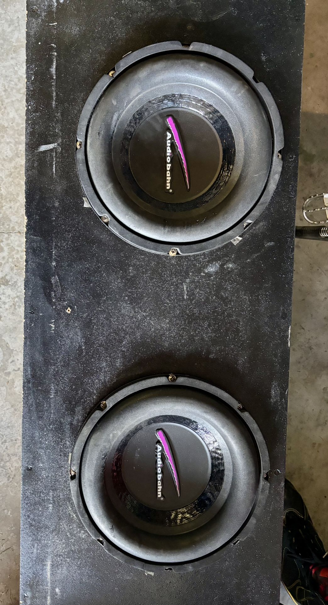 2 Autobahn 10” Subwoofers In box