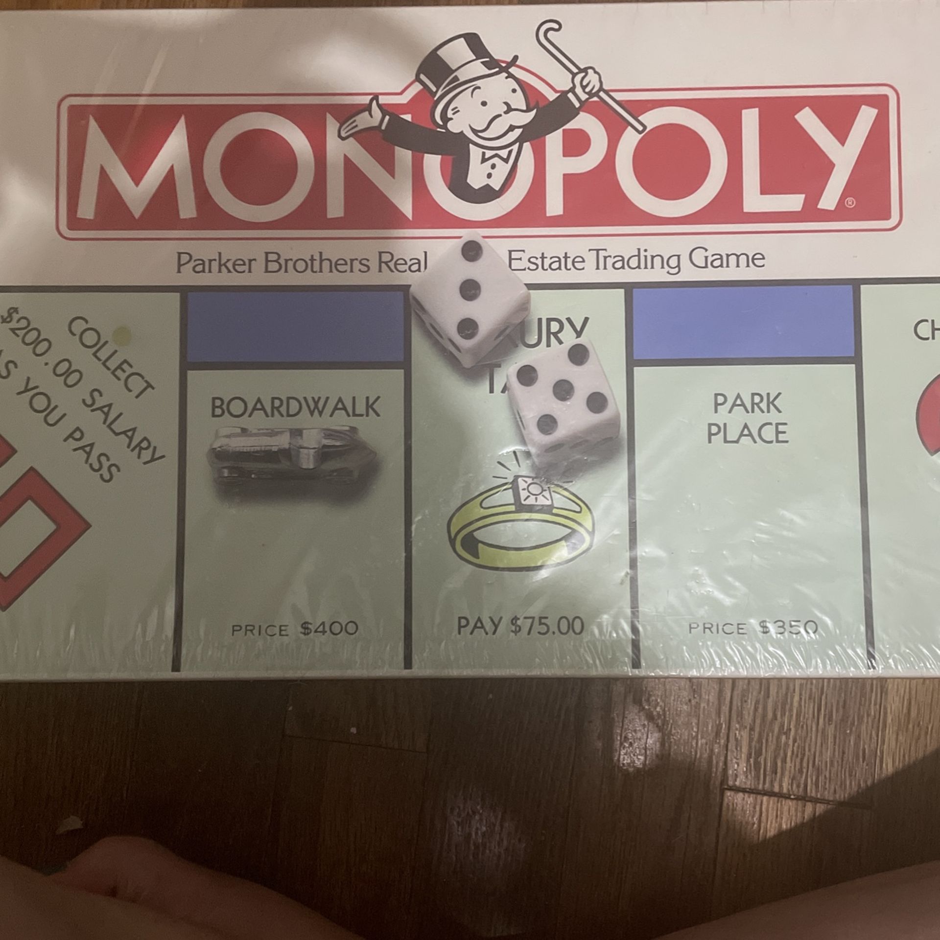 unopened monopoly game
