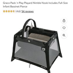 Graco Playpen Playard With Removable Bassinet