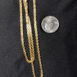 10K Gold Bismark Chain – 22 Inches