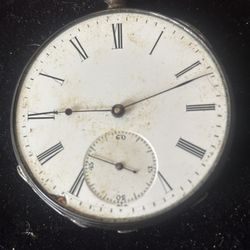 Silver Antique Pocket Watch