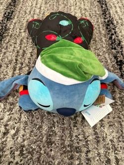 Brand New 24" Disney Lilo & Stitch Holiday Cuddleez Plush Stuffed Animal SOFT!!!