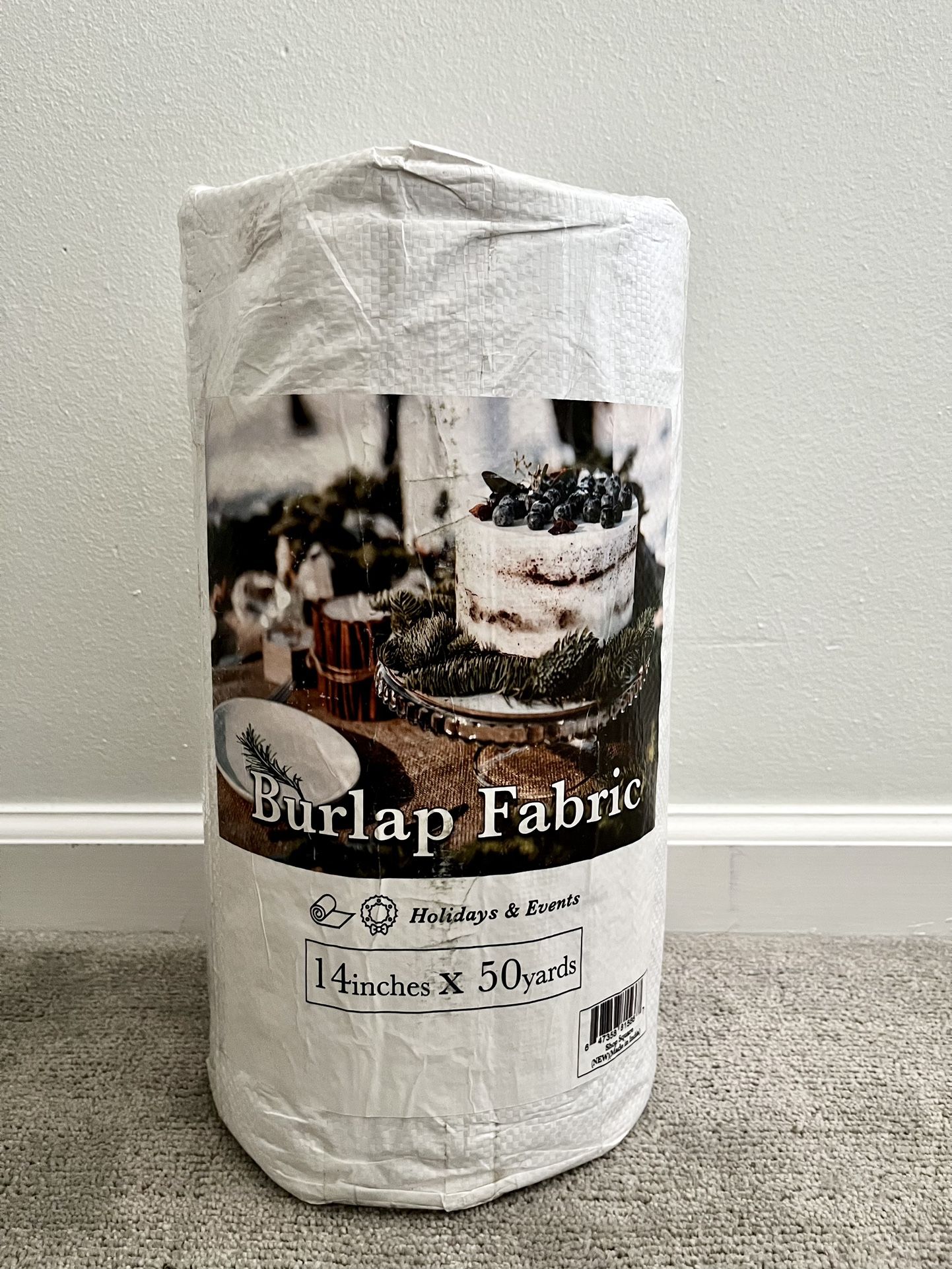 Burlap fabric