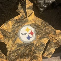 Steelers Hoodie And Under Armour Combine Jacket Both Never Worn 