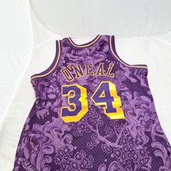 Lakers Shaq  Hardwood Classic Jersey