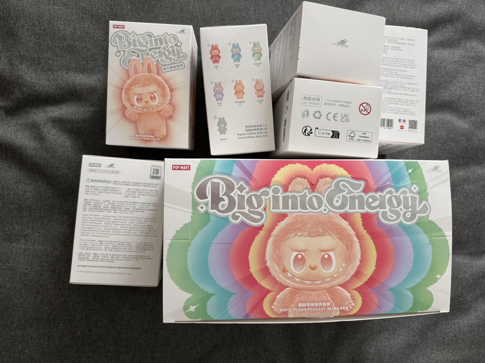 Labubu BNIB Series 3 Big Into energy - 100% authentic