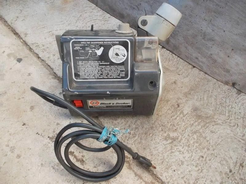 Black & Decker H.D. Drill Bit Sharpener Model 4300