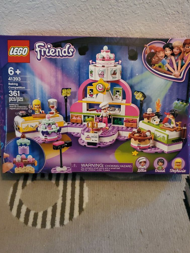 New Lego Friends Baking Competition Set ($40 Value)