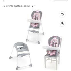 Pink High Chair