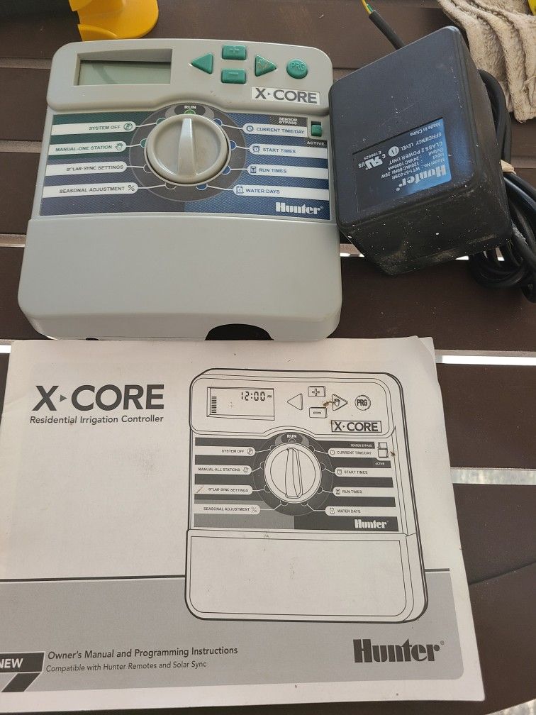 Hunter X Core Interior 8 station Sprinkler Controller