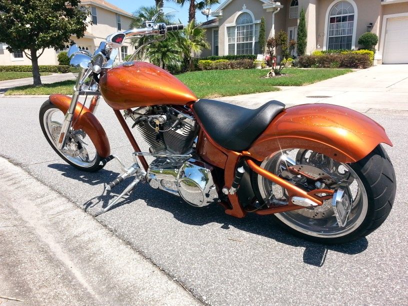 Custom Chopper - Motorbike