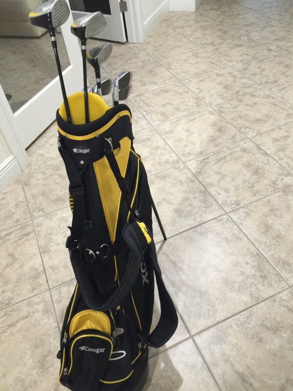 Cougar XC-3 Golf set: 8 golf clubs plus bag for Sale in