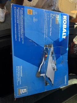 Wet Tabletop Tile Saw Kobalt