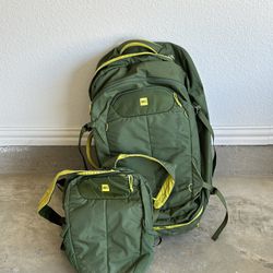 Mountain Equipment Co-op (MEC) Backpacking Travel Bag Set