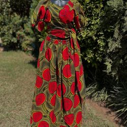 African Ankara Skirt And Top