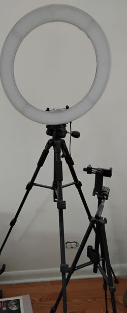 Ring Light with Tripod Stand and Phone Holder