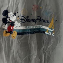 Disneyland Rain Poncho Hoodie 