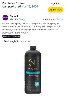 Pre Spray Tan PH Balancing Solution