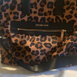 MK  Cheetah Print Tote