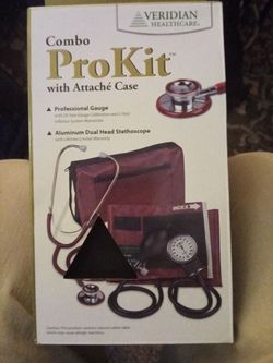 Combo pro kit with attach'e case