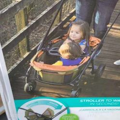 Evenflo pivot xplory all Terrain Double Stroller Wagon