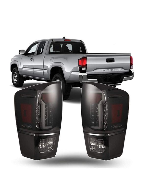 2016 2017 2018 2019 Toyota LED smoked taillights TRD offroad