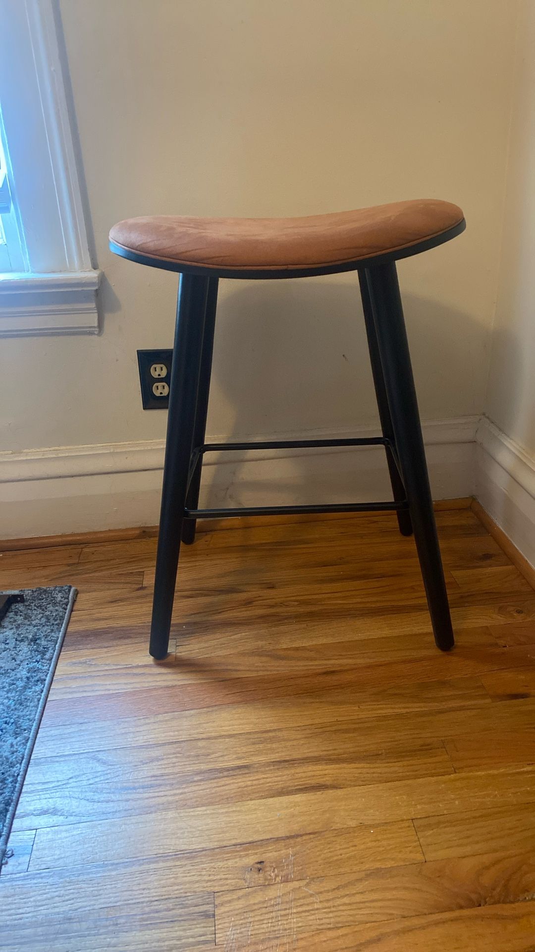 Burnt Orange Bar Stools