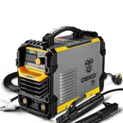 DEKOPRO 110/220V MMA Welder,160A ARC Welder Machine IGBT Digital Display LCD Hot