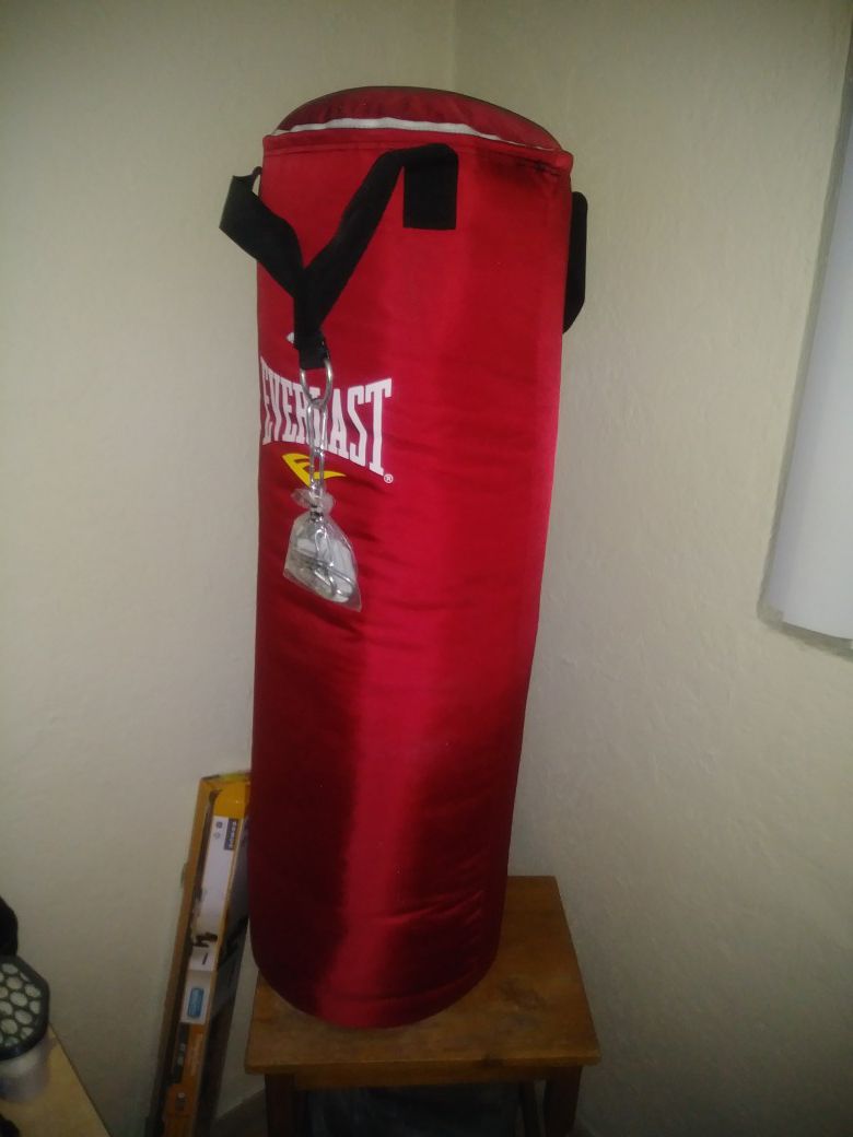 Everlast Red Punching bag